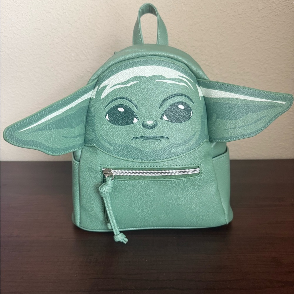 Green Character Kids Backpack - Picture 4 of 7